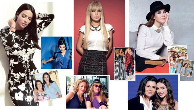 نوال ونانسي ونادين نجيم يكشف اسرارهن مع اولادهن... ضرب وقلق الى جانب الحنان