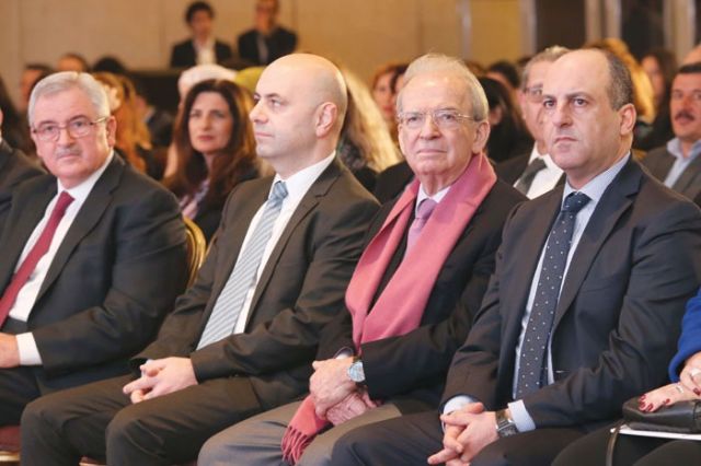 بيار بو عاصي ومروان حمادة وغسان حاصباني