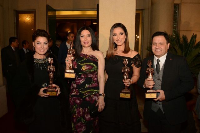 بالصور - شاهدوا إطلالات يسرا والهام شاهين ورانيا يوسف وعبير صبري وإيمان العاصي