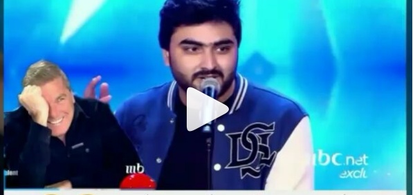 بالفيديو - مشترك سعودي يقلّد علي جابر في Arabs Got Talent شاهدوا رد فعل الأخير!