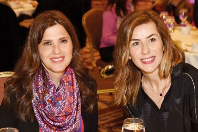 شانتال عون باسيل ورولا نصر