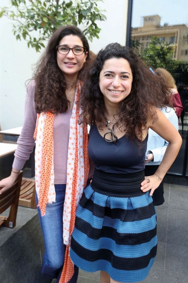 سابين شقير وسارة معالي