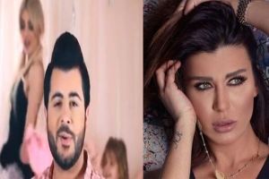 بالصور - ردح ونعوت نابية بين ممثلة ومغني لبنانيين!