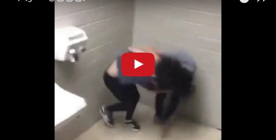 بالفيديو - ضرب وشد شعر بين فتاتين يتحول الى عراك جماعي للبنات!