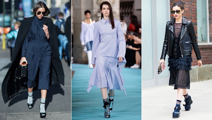 بالصور- اكتشفي صيحة الجوارب الأكثر رواجاً هذا الربيع...  هذا سر الجورب الأحمر