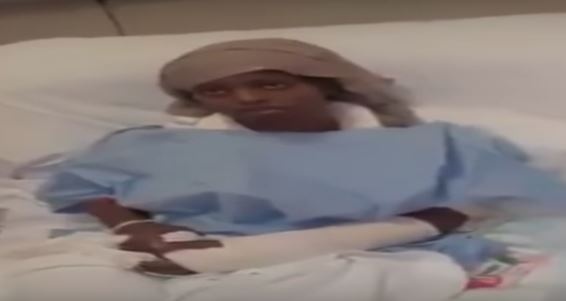 بالفيديو من المستشفى- استمعوا إلى ما قالته الإثيوبية التي حاولت الانتحار في الكويت