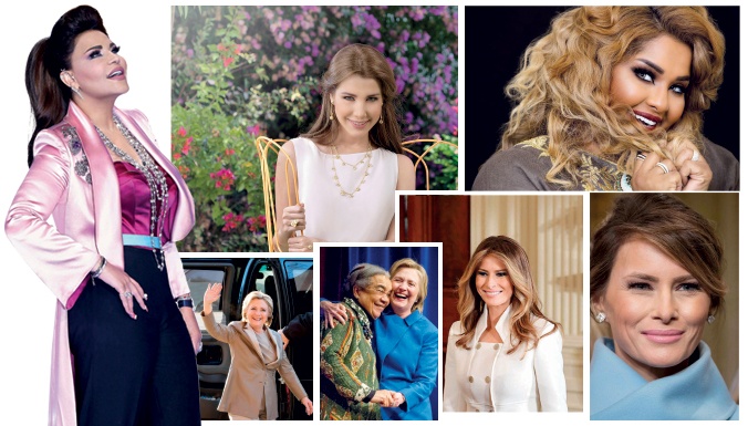 نساء لا تفارق البسمة ثغورهن