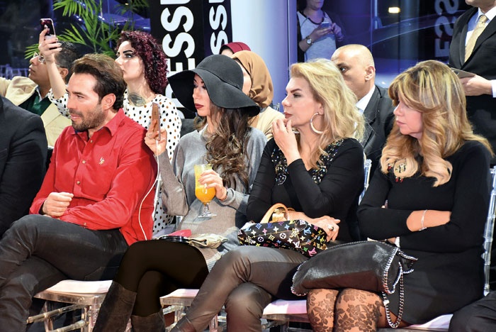 عرض أزياء لهاني البحيري في حضور النجوم