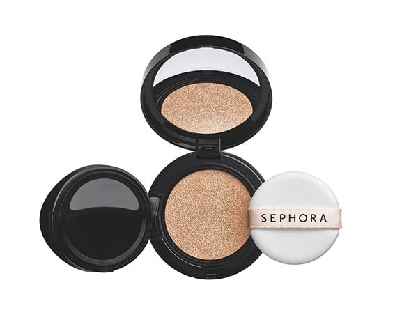 متألقة Sephora Wonderful Cushion Glowy Natural Finish Cushion Foundation