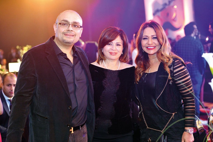 كارول سماحة تدعم زوجها في احتفال إطلاق إذاعته