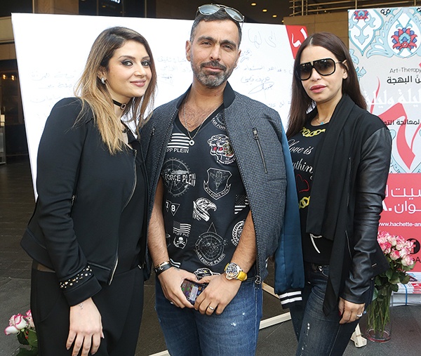 هالة طويل مع خليل الزين ودنيا شدياق