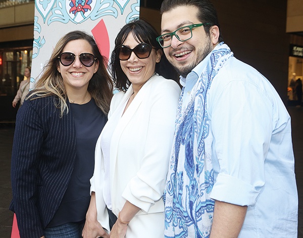 ميشال زريق وكارول معلوف وجويس بارود طاها