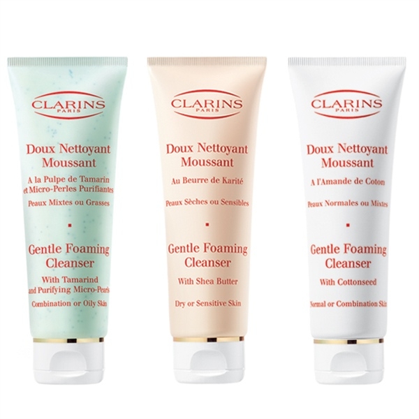 رغوات جديدة منظفة للوجه من كلارنس Clarins