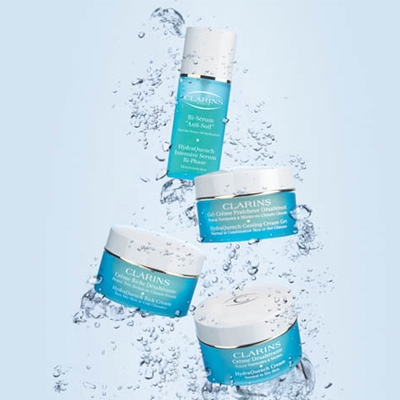 مجموعة الترطيب الجديدة HydraQuench