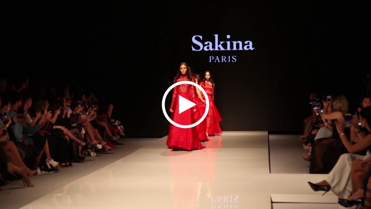 اليوم الأخير من Beirut Fashion Week: تصاميم Sakina  نابضة بالأنوثة والفخامة