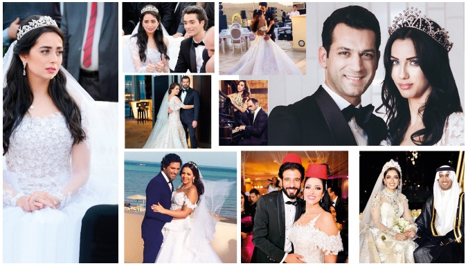 مشاهير دخلوا القفص الذهبي... أحدهم تزوّج سرّاً والآخر بثّ زواجه مباشرةً