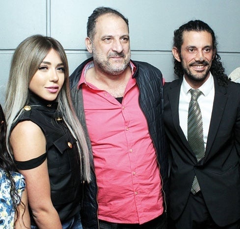 خالد الصاوي وسارة سلامة يحتفلان بـ«أخلاق العبيد»