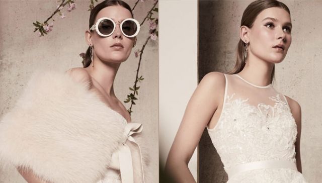 صور تخطف الأنفاس- إيلي صعب يقدم مجموعة ساحرة من فساتين الزفاف  لربيع 2018