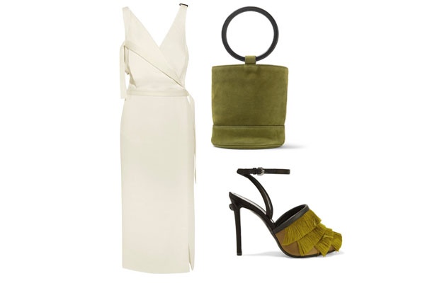Dion Lee's Dress - Marco De Vincenzo - Simon Miller Bag Dion Lee's Dress - Marco De Vincenzo - Simon Miller Bag