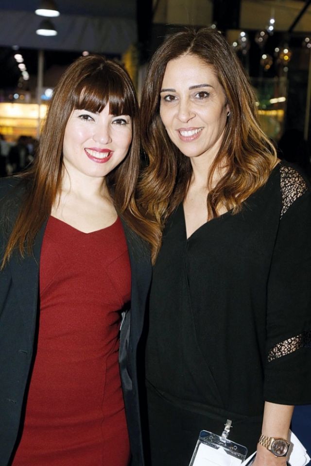 زينة نحاس وآني دلسيزيان