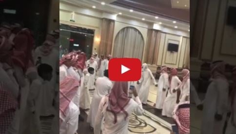 بالفيديو- ظهور شبح في عرس سعودي ومواقع التواصل تشتعل