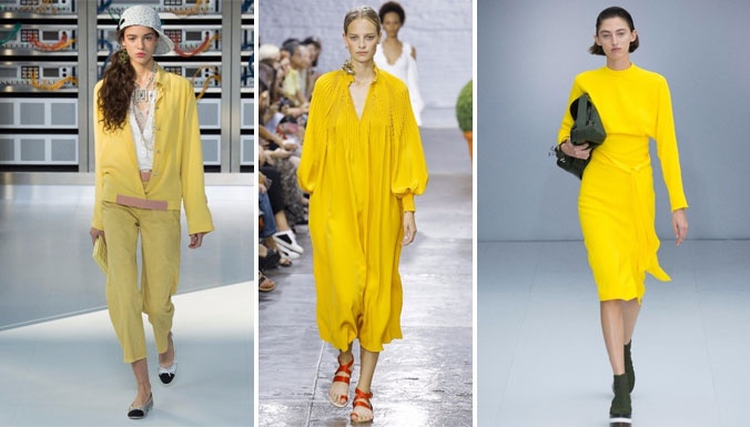 أشرقي باللون الأصفر هذا الصيف... صور لفساتين وأكسسوارات من المنصات