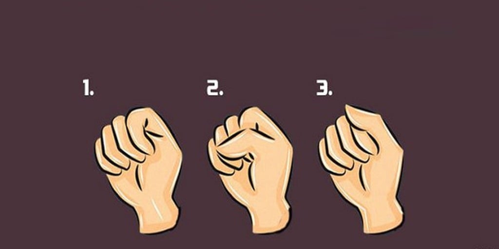 من 1 إلى 3- شكل قبضتكم يكشف شخصياتكم وأمراضكم... اختبروا ذلك!