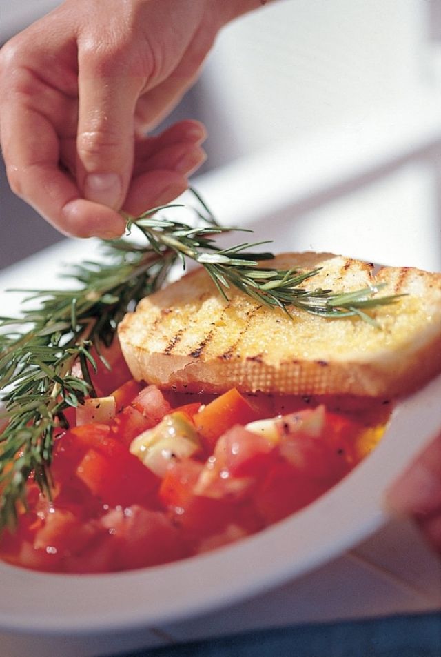 بروسكيتا البندورة