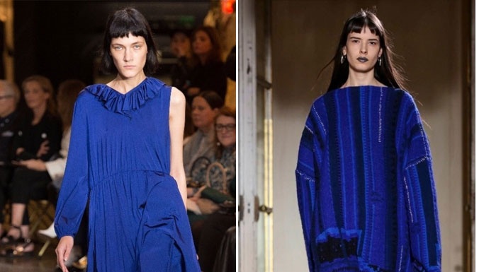 الأزرق الداكن من العراقة إلى الحداثة... سيميزك لربيع وصيف 2017