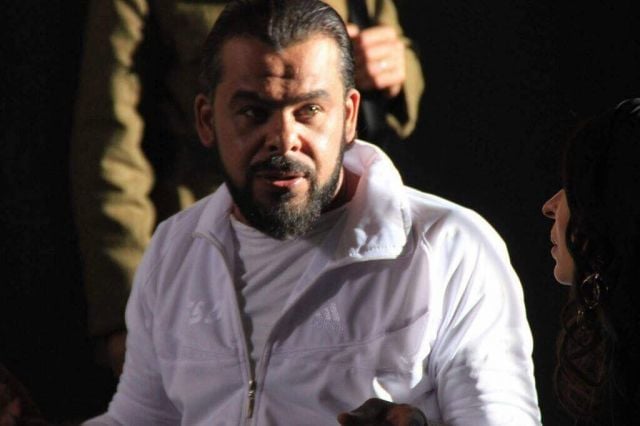 بالصور- مفاجأة في شكل منذر رياحنه أمام هيفاء وهبي