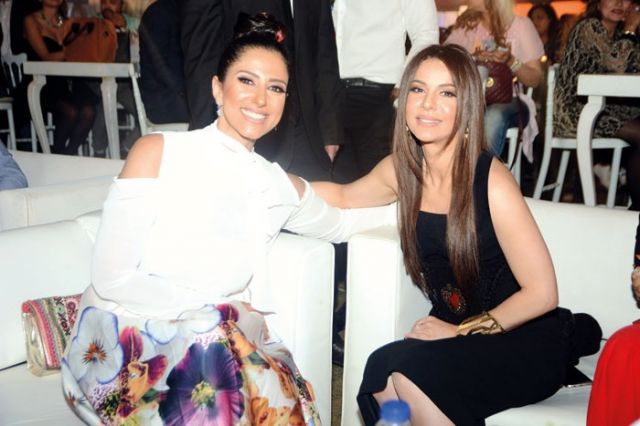 فريال يوسف وحنان مطاوع
