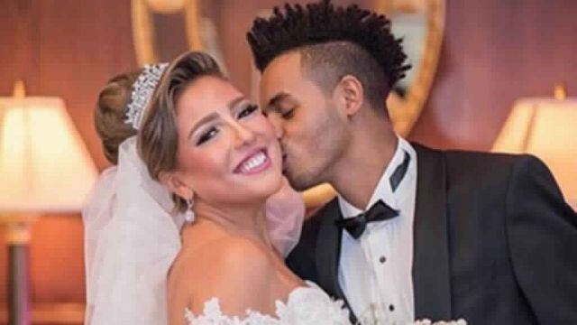 أول رد فعل لمي كساب بعد براءة زوجها وخروجه من السجن