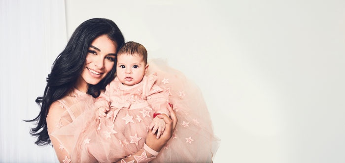 عام مضى على زواجها ريما فقيه: حياتي بات لها طعم مختلف والأمومة قمّة النضج