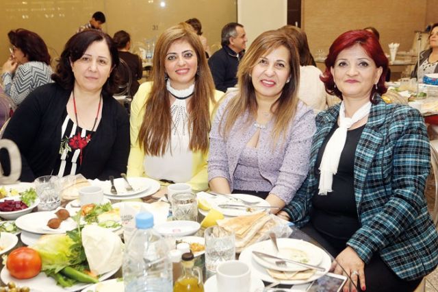 دنيا مطر وجوزيه عيد ومارلين عون ونوال ابو عون