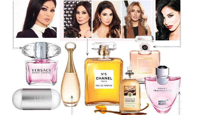 أشهر العطور في حياة النجمات