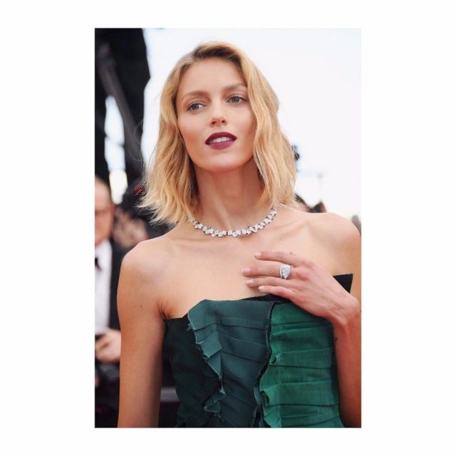 Anja Rubik in Boucheron