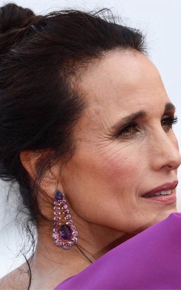 Andie MacDowell in Chopard Andie MacDowell in Chopard