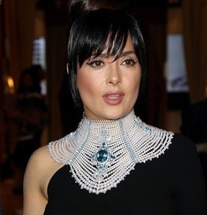 Salma Hayek in Boucheron Salma Hayek in Boucheron