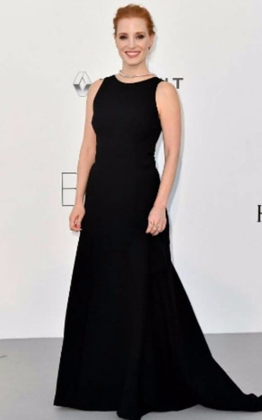 Jessica Chastain in Prada