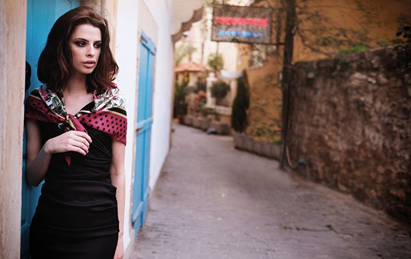 فستان ووشاح من Dolce & Gabbana