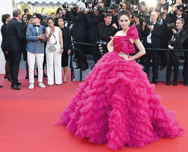 أرايا هارغيت في فستان من Zuhair Murad