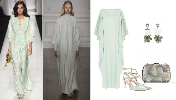 بالصور- عباية باللون الأخضر؟؟ تصاميم تخطف الأنفاس