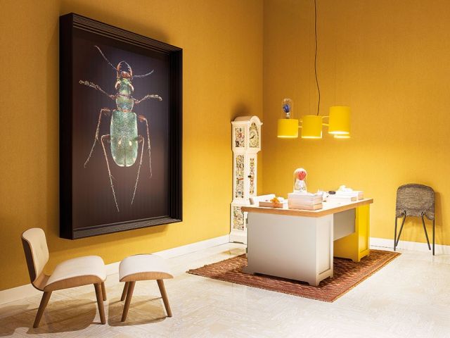 الألوان المضيئة تهيمن على المشهد الزخرفي