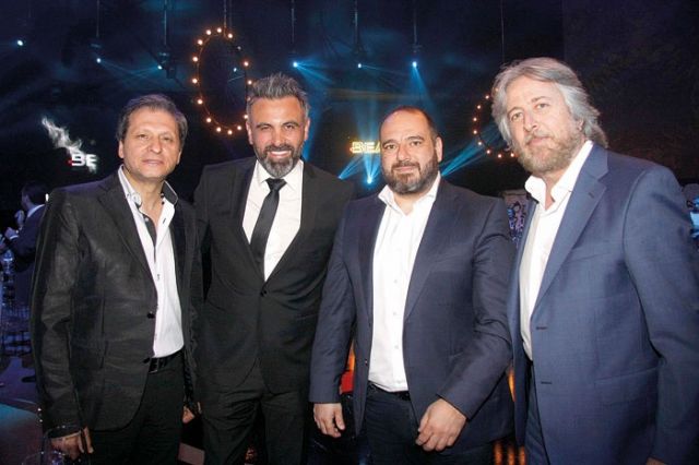 جمال فياض وباتريك غلام وكميل طانيوس ونزار فرنسيس