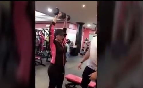 بالفيديو - مريم حسين بوزن زائد تثير الجدل برقصة مجنونة!