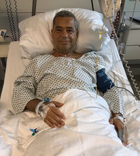 بالصور - ما حقيقة خروج مصطفى الآغا من mbc بعد عملية ازالة الورم؟!