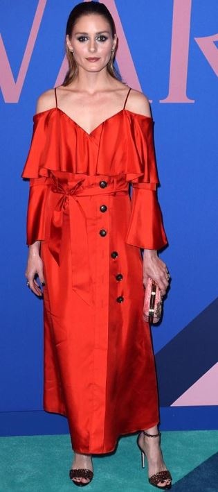 Olivia Palermo wearing Banana Republic x OP