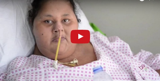 بالفيديو - تطورات جديدة لصاحبة النصف طن في الإمارات... وعدد الوجبات!