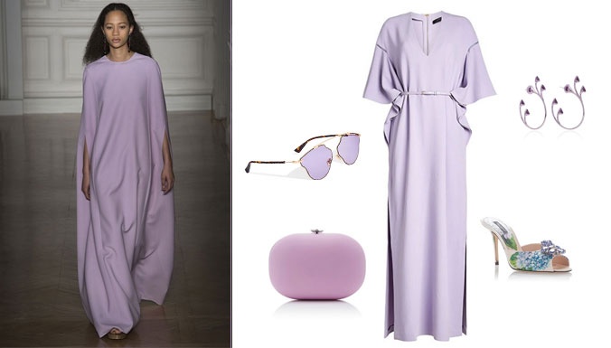 بالصور- هل سبق ان اخترت إطلالتك باللون البنفسجي بتدرجات الباستيل؟ اكتشفي سر هذا اللون