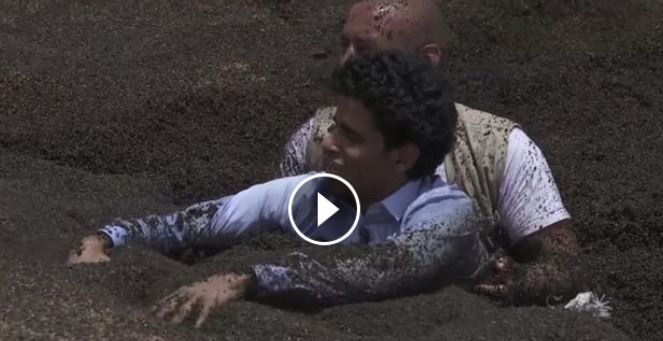 بالفيديو - رد فعل غريب لضيف رامز جلال بعد إكتشاف المقلب.. خطأ جديد!؟